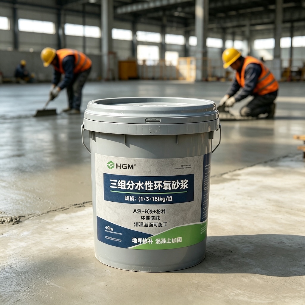 灵石三组份水性环氧砂浆